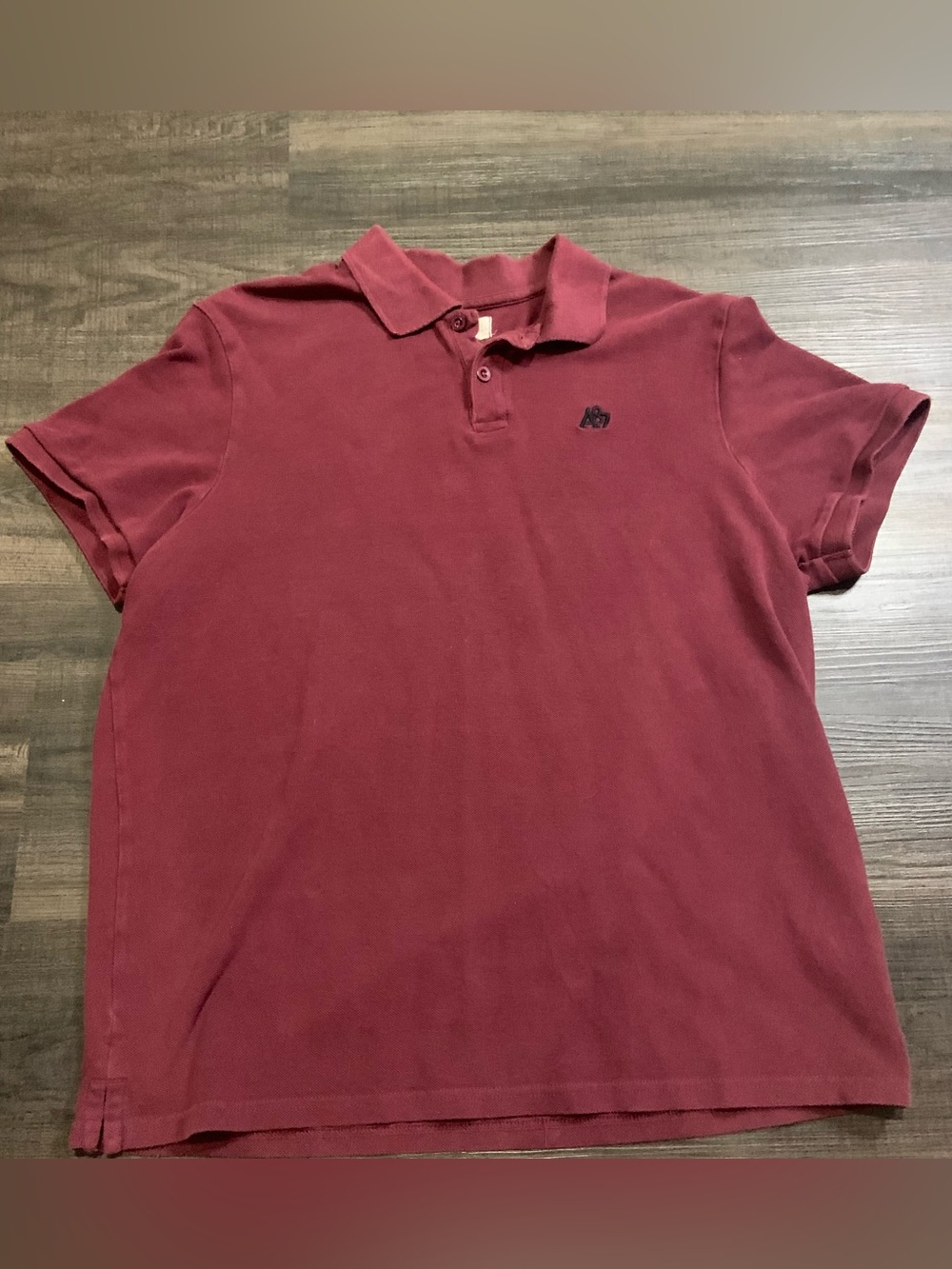 Aeropostale Men's Maroon Polo Shirt
